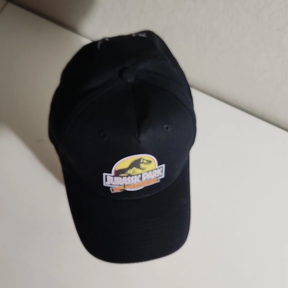Universal Hat Jurassic Park 30th Anniversary black baseball hat